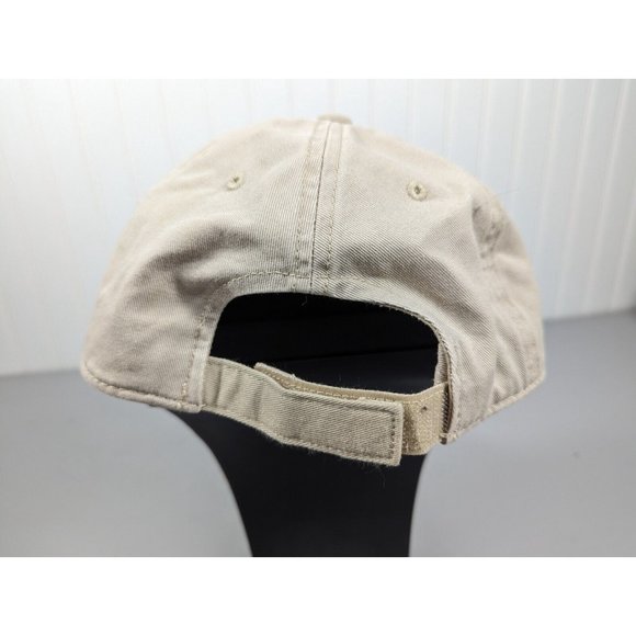 Mississippi State Bulldogs Hat Cap NCAA‎ Adjustable Snap Adult Unisex Beige - Picture 4 of 6